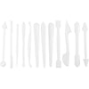 Creativ Company Modellierstäbe, Größe 12,7-14,3 cm, weiß, 12 Stück 1 Box