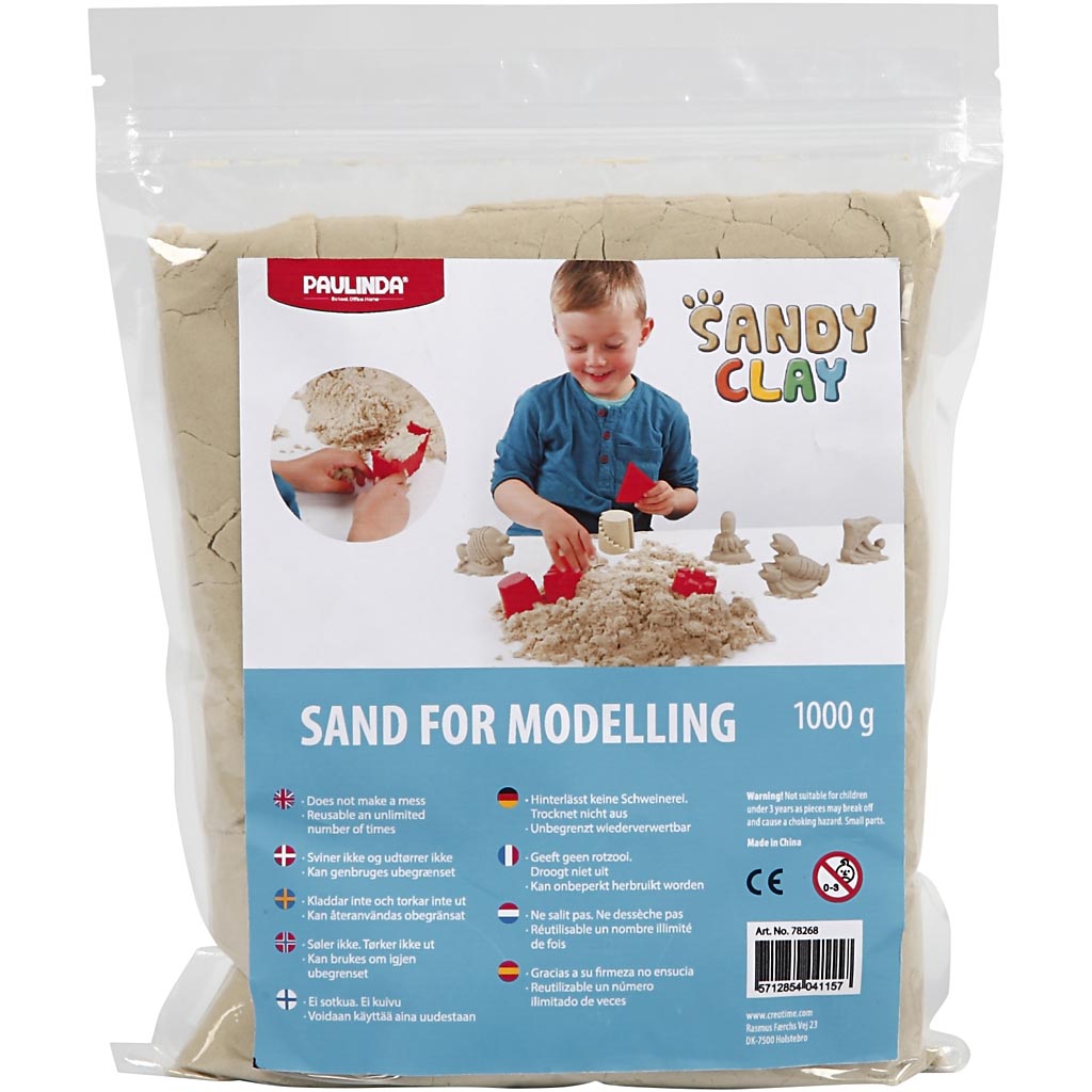 Sandy clay®, natur, 1 kg