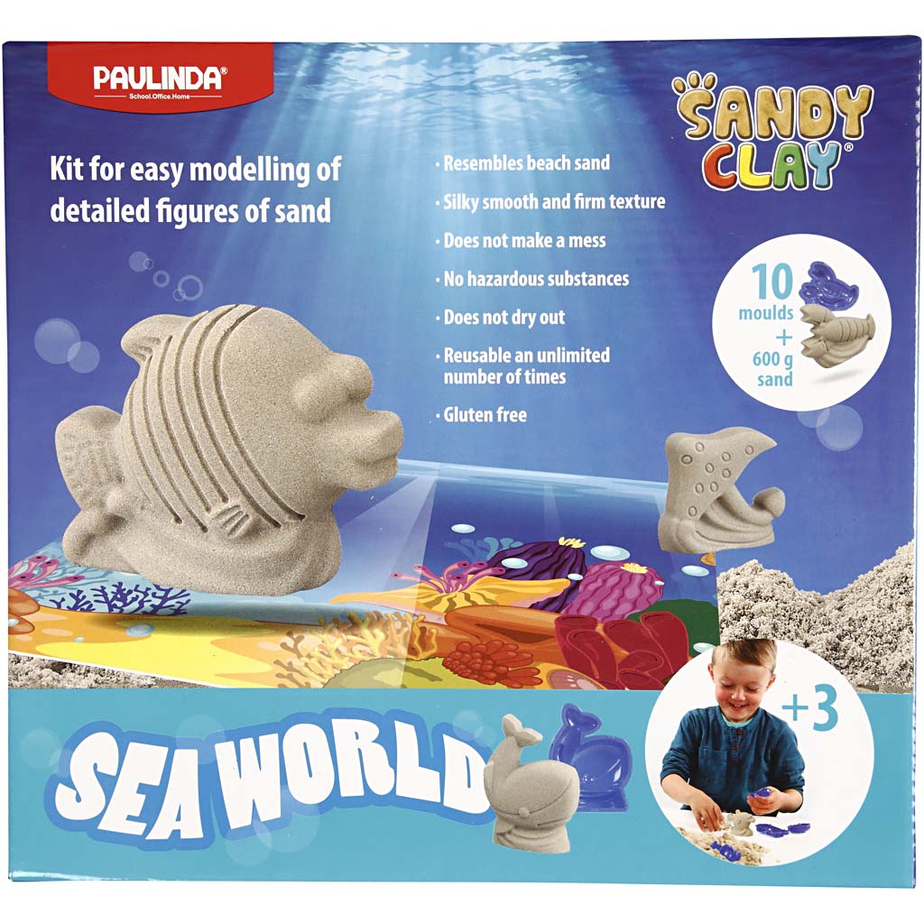 Sandy clay®, Seaworld, natur, 1 Set