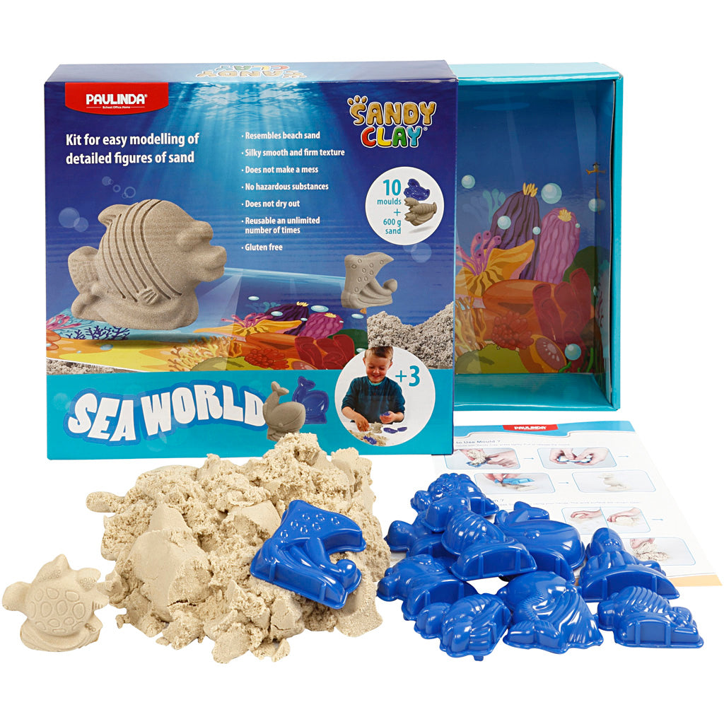 Sandy clay®, Seaworld, natur, 1 Set