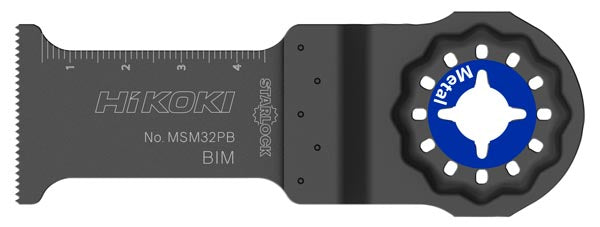 Hikoki-Zubehör 82714 | msm32pb | Starlock-Multitool-Klinge | 32 x 50 x 0,7 mm – 782714
