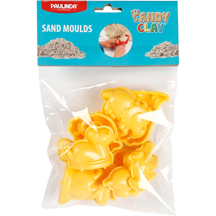 Sandy Clay®-Formen, Dinosaurier, Größe 4,5–6 cm, 10 Stück, 1 Box