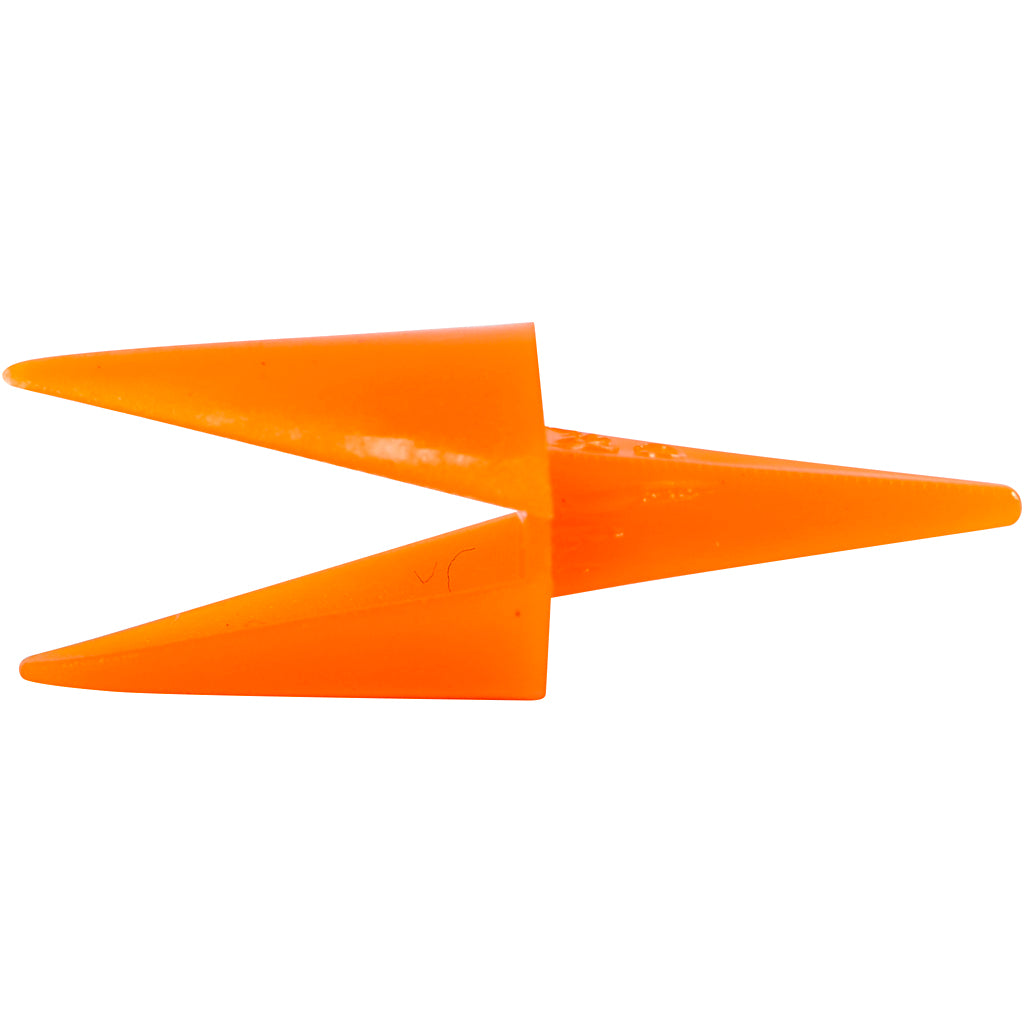 Creativ Company Hühnerschnäbel, L: 30 mm, orange, 50 Stück 1 Box