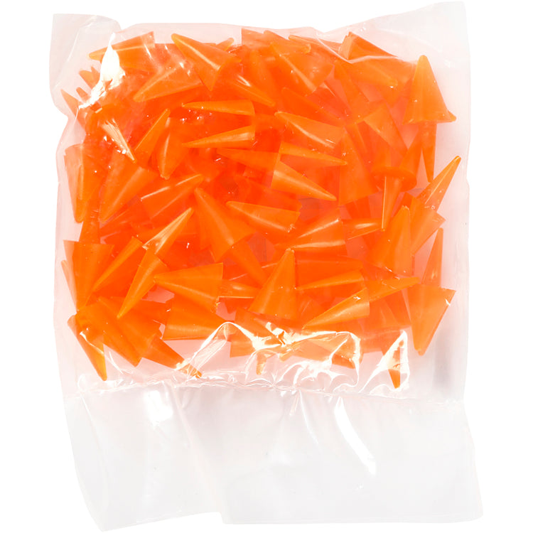 Creativ Company Hühnerschnäbel, L: 30 mm, orange, 50 Stück 1 Box