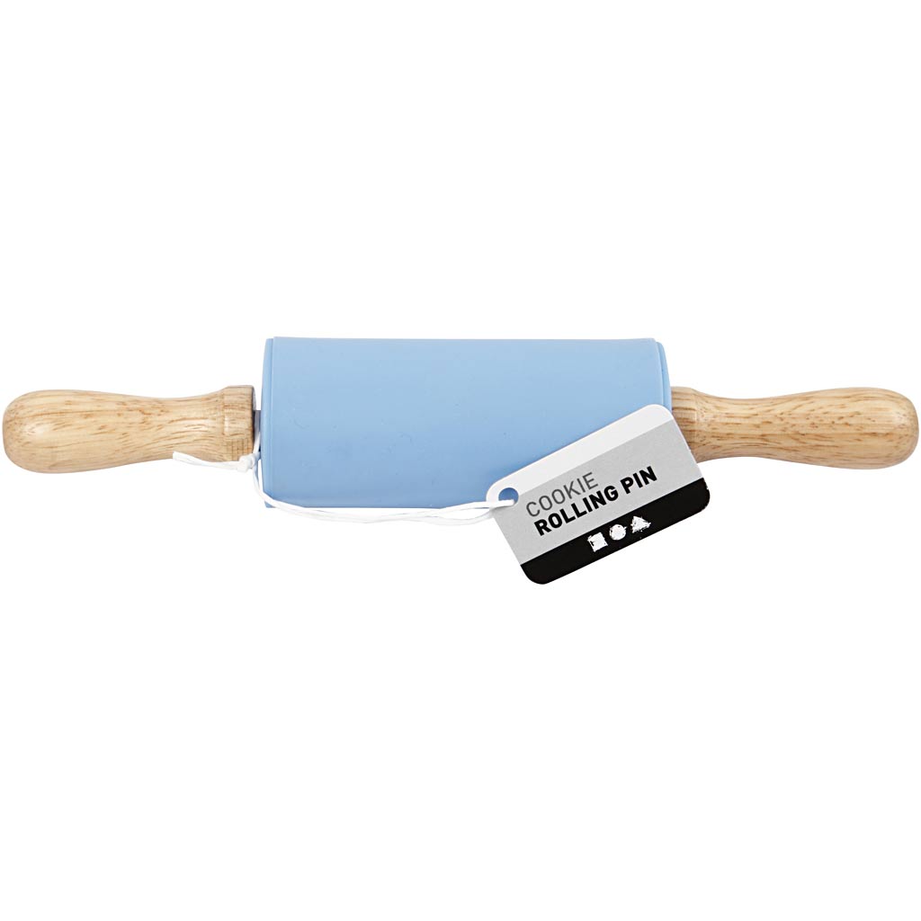 Creativ Company Rolling Pin hellblau, 23 cm