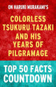 101bookfacts.com – Farbloser Tsukuru Tazaki und seine Pilgerjahre: Countdown zu den 50 wichtigsten Fakten