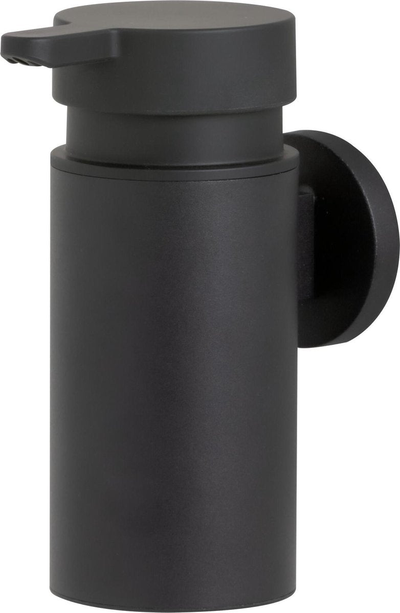 Tiger Noon – Seifenspender Wandmontage 135 ml – ohne Bohren – Bohren oder Kleben – Schwarz
