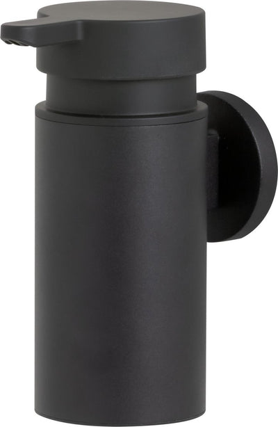 Tiger Noon – Seifenspender Wandmontage 135 ml – ohne Bohren – Bohren oder Kleben – Schwarz