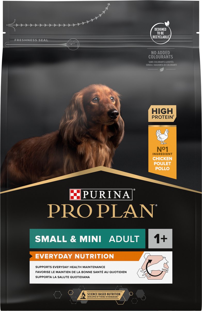 Pro Plan Plan Hunde Erwachsener kleines Mini -Huhn
