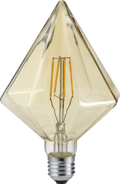 Trio Kristall - Lichtquellen - Bernstein - inkl. 1x E27 4W -