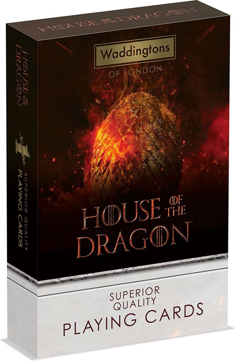 Winning Moves House of the Dragon – Spielkarten – Waddingtons Nr. 1 (Englisch)