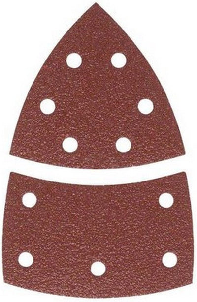 Bosch 10-teiliges Schleifblatt-Set für Multischleifer 102x62 mm - Körnung 40