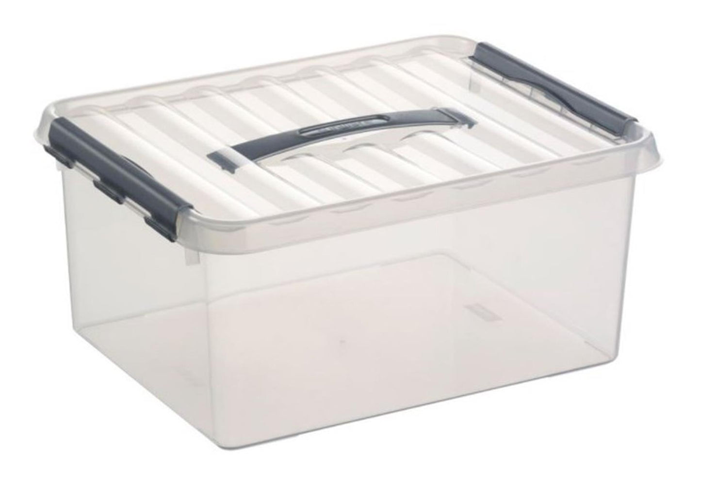 Sonnenwaren Q-Line Storage Box 15L Transparent