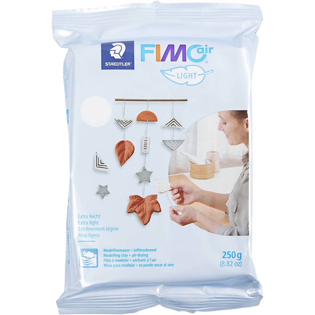 Fimo® luft, hell, hellweiß, 250 g 1 Box