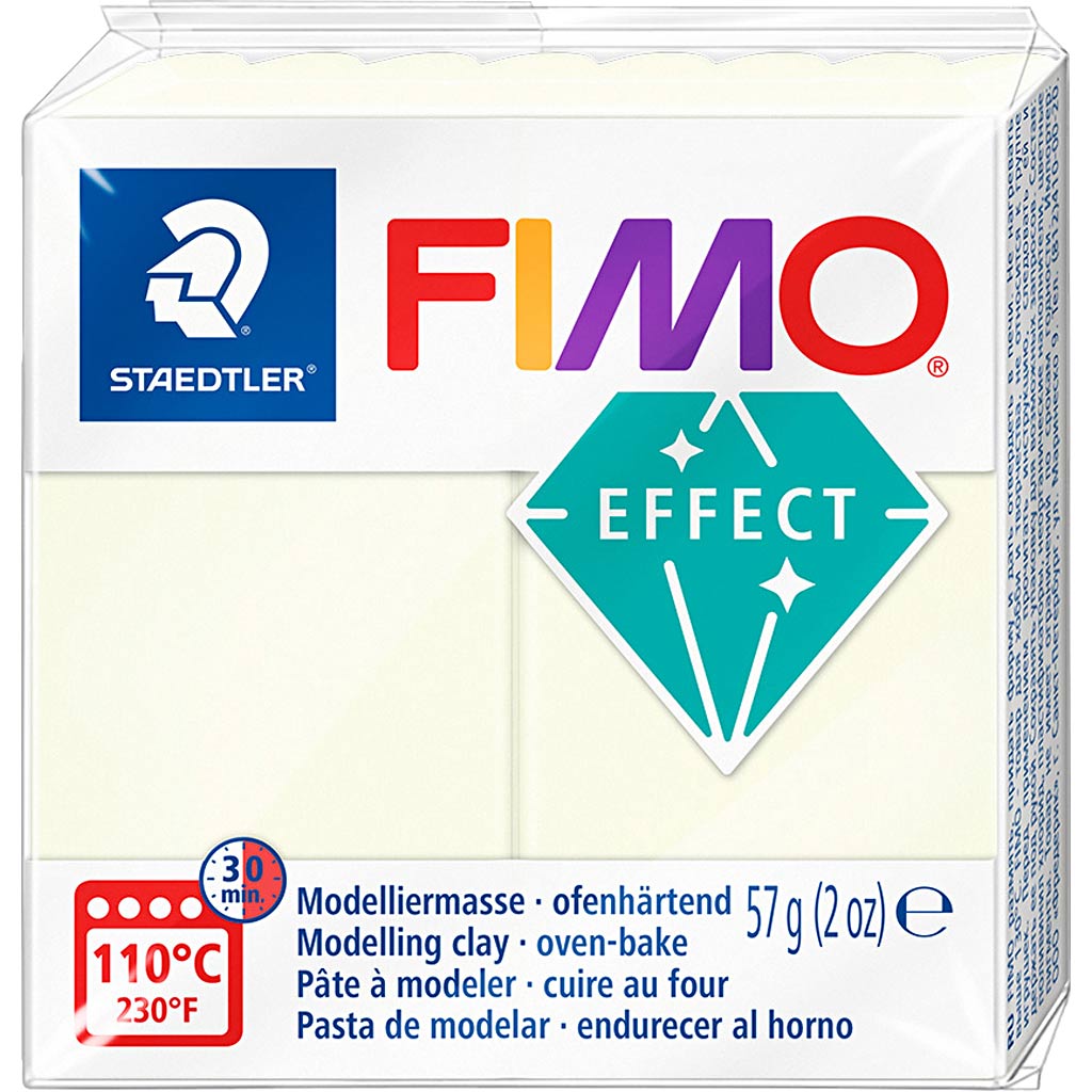 Fimo® Effekt, Nightglow, 57 Gr 1 Box