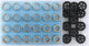Polini Rollensatz Rollenkernsatz 16x13 mm 4,5-5-5,5-6 gr.