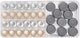 Polini Rollensatz Rollenkernsatz 16x13 mm 6,5-7-8-9 gr.