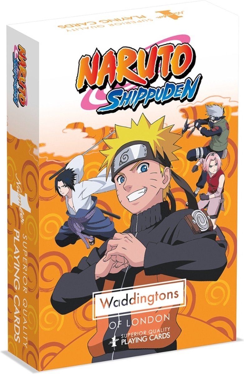 Winning Moves Naruto – Spielkarten – Waddingtons Nr. 1