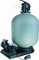 Ubbink - Poolfilter - Set 600-13 m3 Sandfilter - inkl. Poolpumpe
