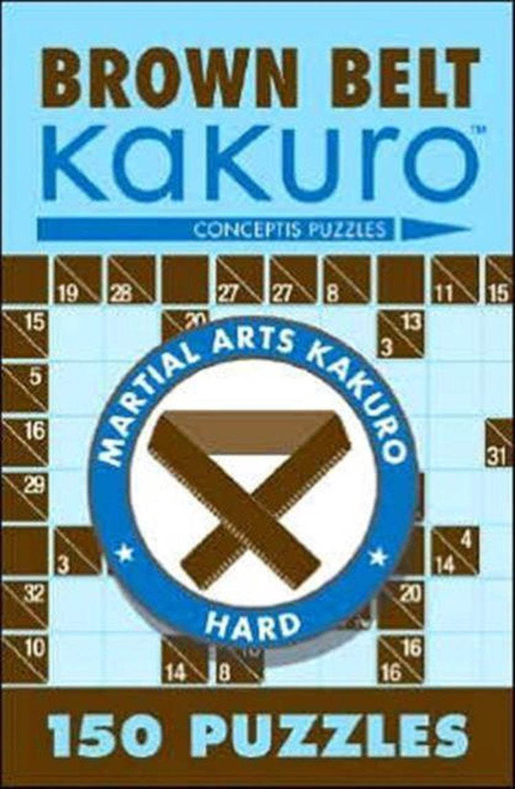 Conceptis Puzzles Braungürtel Kakuroï