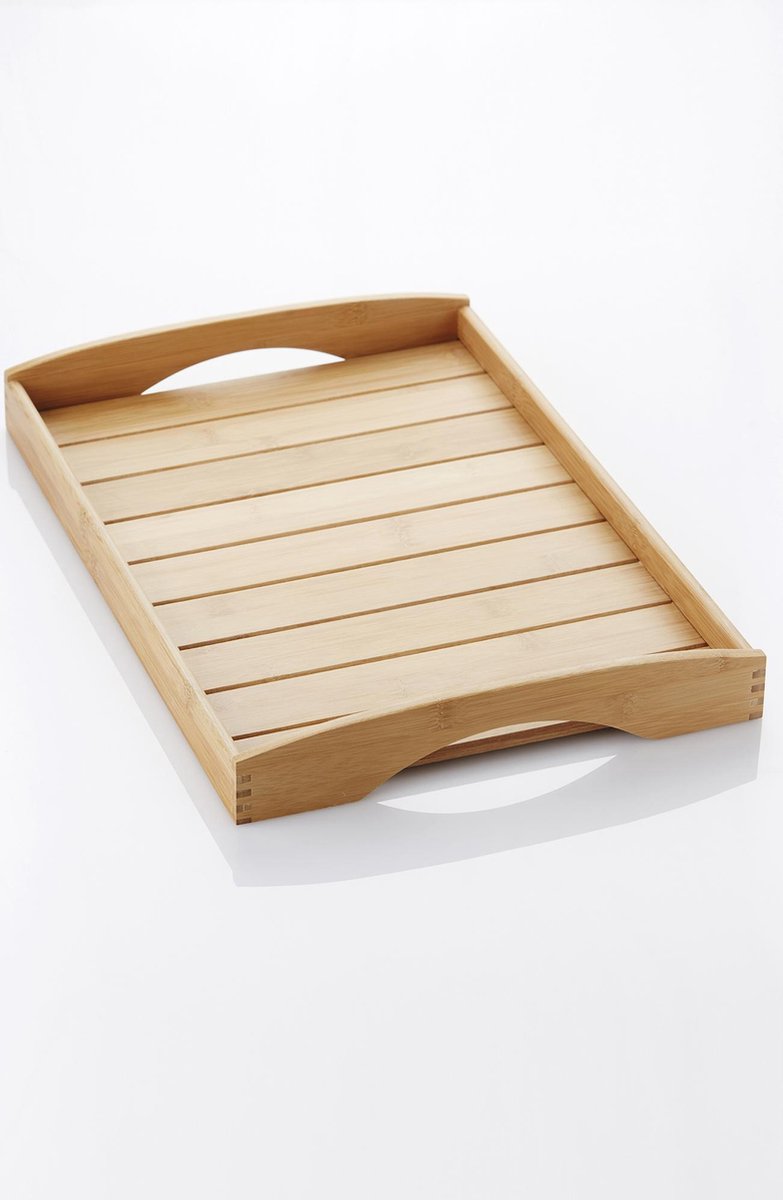 Point-Virgule-Tablett – Bambus – 48 x 33 x 6 cm