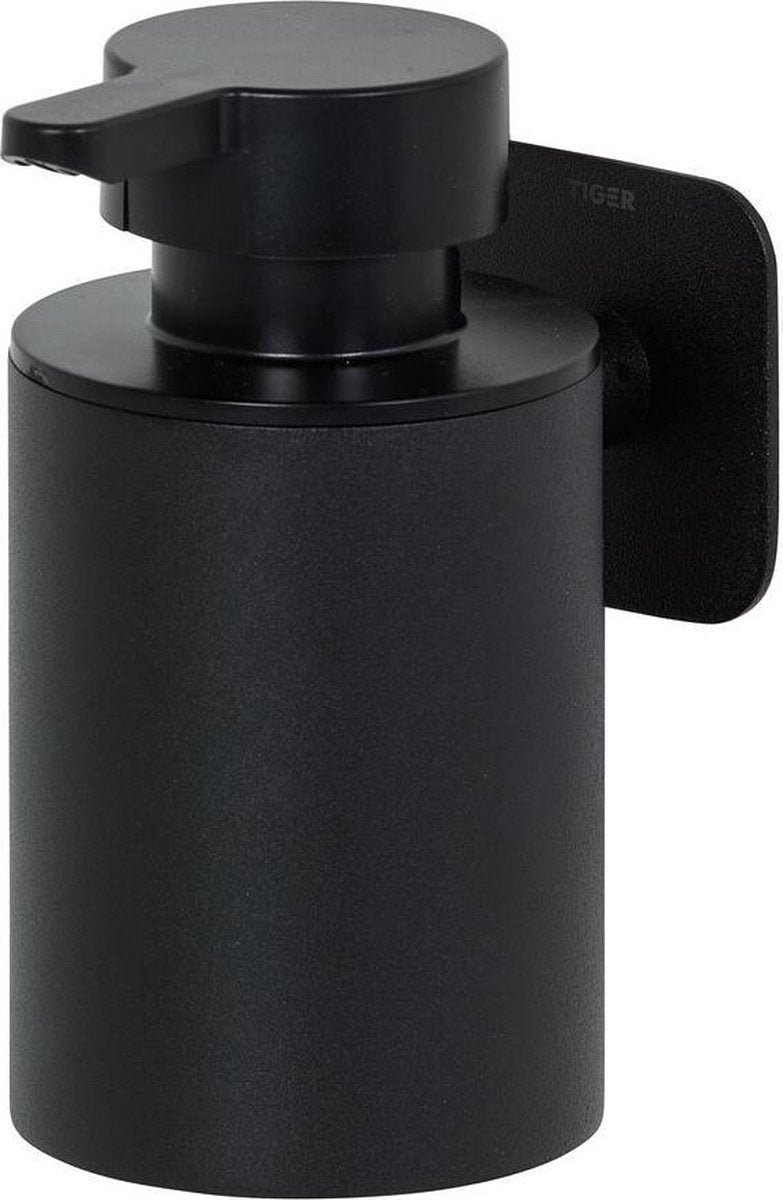 Tiger Colar - Seifenspender 180 ml - ohne Bohren - Schwarz