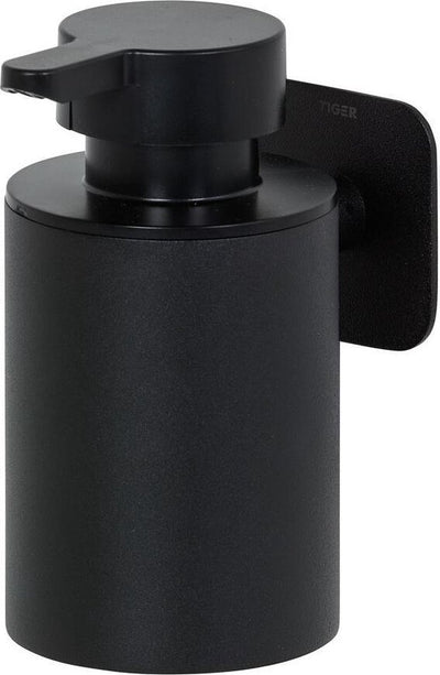 Tiger Colar - Seifenspender 180 ml - ohne Bohren - Schwarz