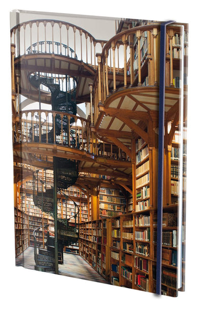 Bekking Blitz-Notizbuch A5, Hardcover: Die Klosterbibliothek, Maria Laach