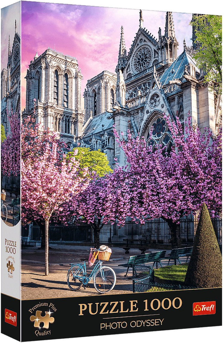 Trefl Puzzle 1000 Teile – Kathedrale Notre-Dame von Paris – Premium Plus.