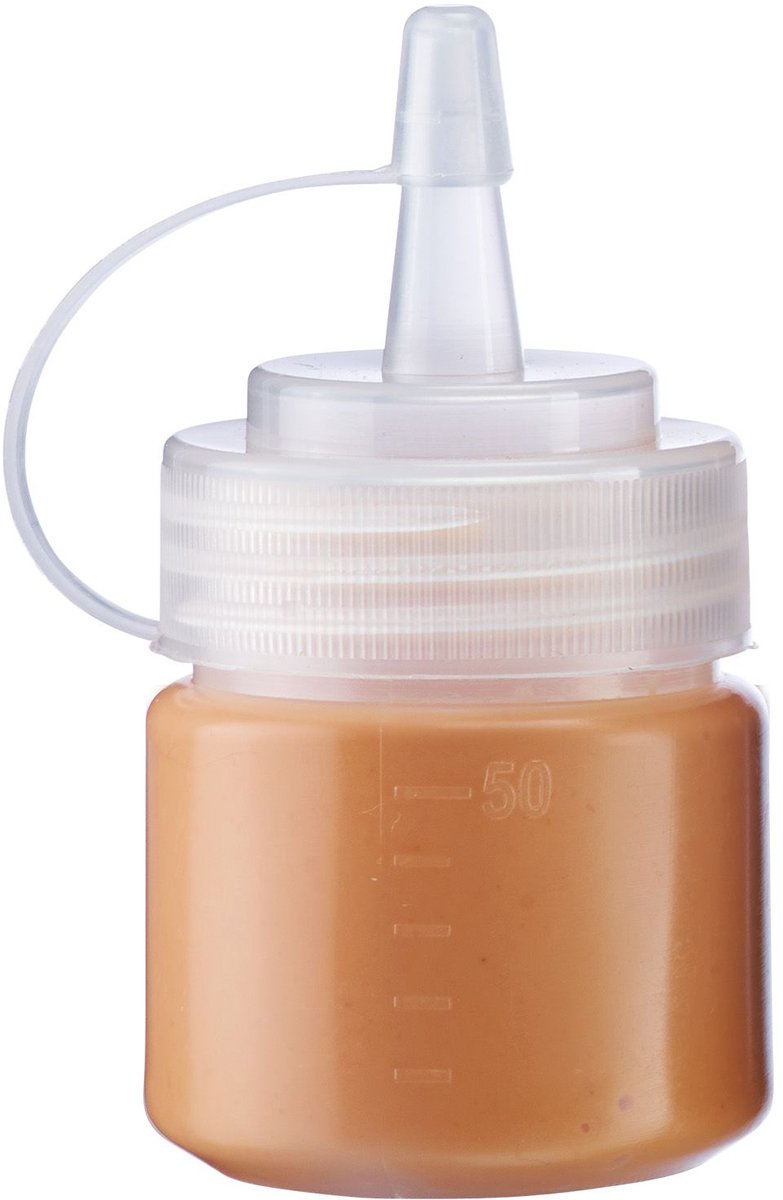 Westmark Quetschflasche – präzises Dosieren und hygienisches Befüllen formstabiler Flaschen mit Mayo, BBQ-Sauce und anderen Flüssigkeiten, hygienisch, BPA-frei – 50 ml