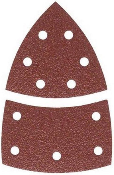 Bosch 10-teiliges Schleifblatt-Set für Multischleifer 102 x 62 mm – Körnung 60