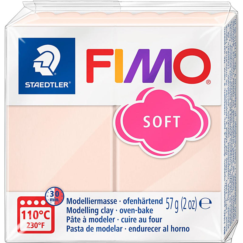 Fimo® weich, leicht beige, 57 Gr 1 Box