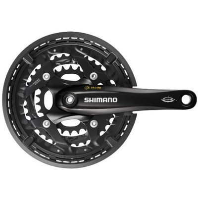Shimano Kurbel 3 x 10 Speed ​​Trekking Fc-T521 mit 175-mm-Kurbel 48-36-26T Octalink Schwarz