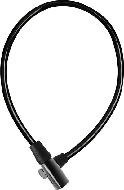 Abus Kabelschloss 4408k – 65 cm langes Stahlkabel mit Kunststoffummantelung – Fahrradschloss mit Sicherheitsstufe 2 – Blau