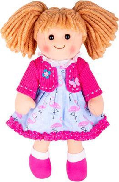 Bigjigs Stoffpuppe Maggie – 35 cm