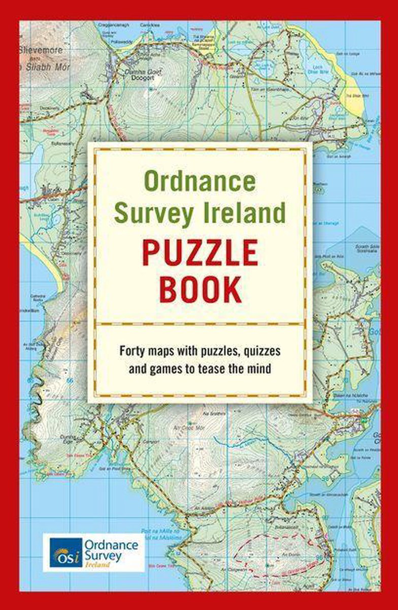 Das Ordnance Survey Ireland-Rätselbuch