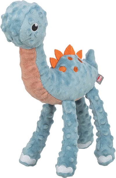Trixie be Öko-Dinosaurier recycelter Plüsch blau 38 cm 2 Stk
