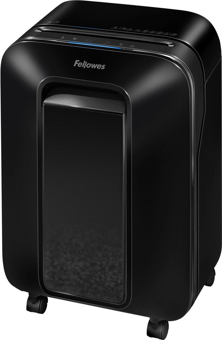 Fellowes lx201 Aktenvernichter – P-5 Mikroschnitt – 12 Blatt – auch für Karten – 100 % stausicher
