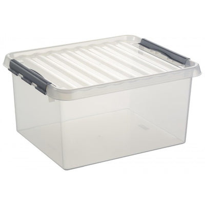 SUNWARE Q-Line Storage Box 36L transparent