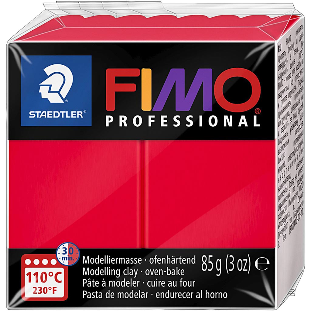 Creativ Company Professional Montage Clay Red, 85 Gramm