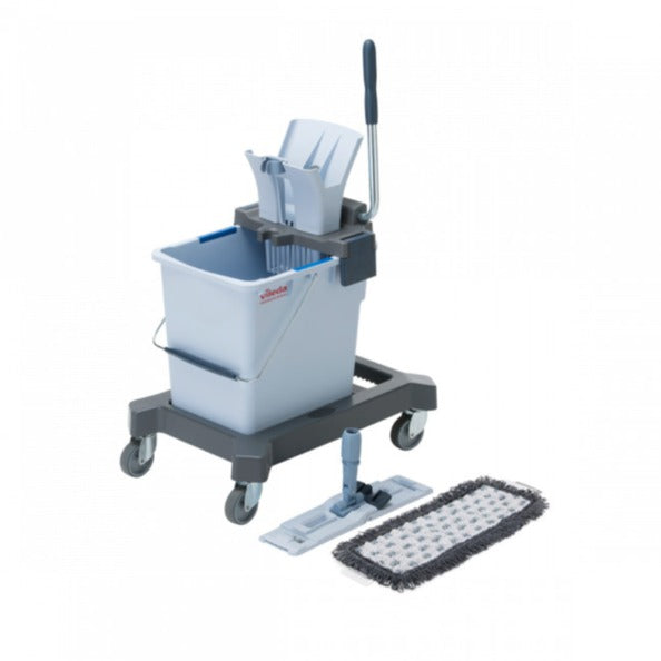 Vileda Ultraspeed Pro Starterset (25 Liter) mit Teller und Mopp
