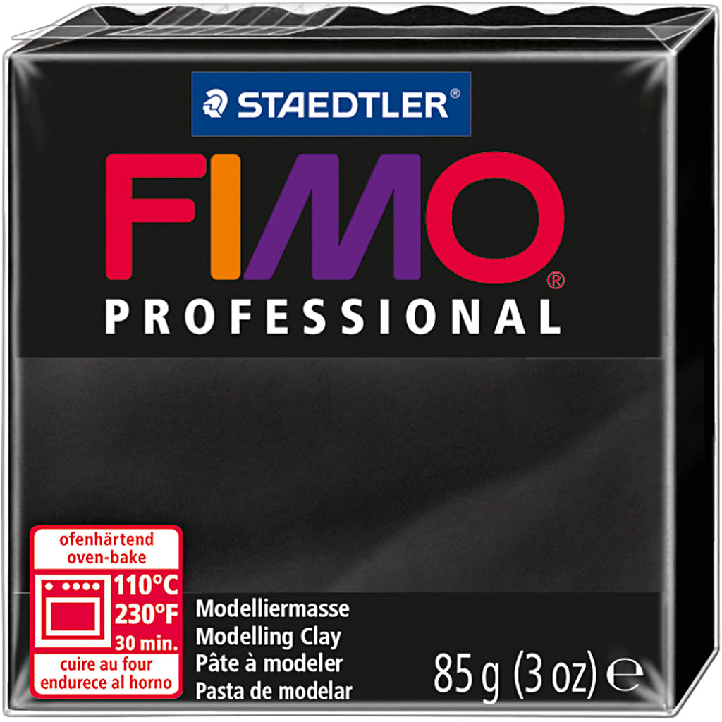 Creativ Company Professional Montage Clay Black, 85 Gramm