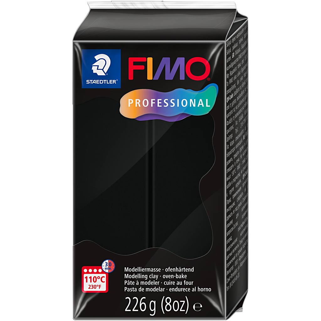 Fimo® Professional, Schwarz, 226 Gr 1 Box