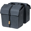 Basil Urban Dry Doppel-Fahrradtasche - Grau, 50L