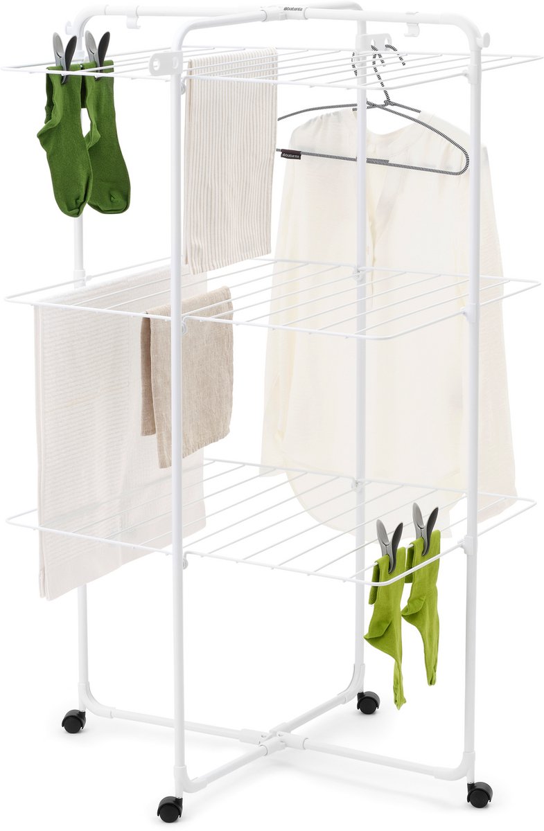 Brabantia Hangon Trockenturm 23 Meter weiß