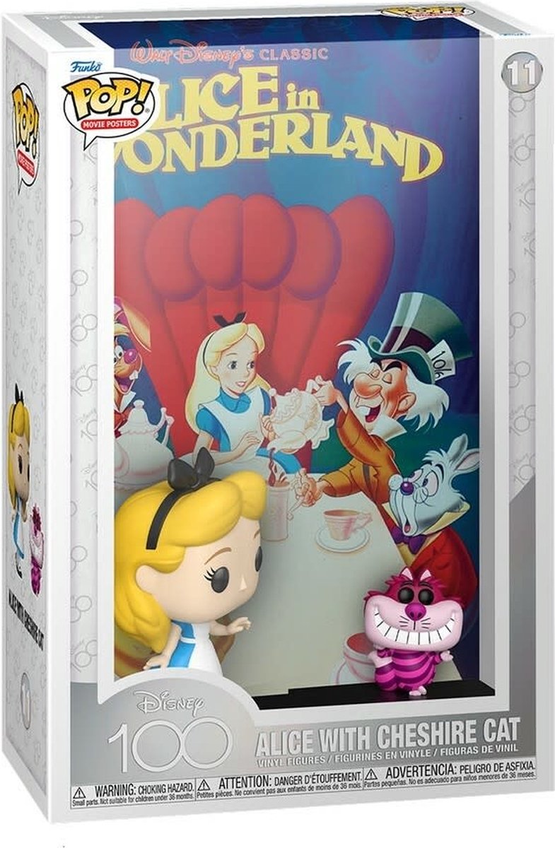Funko-Pop! Filmplakat: Disney – Alice im Wunderland