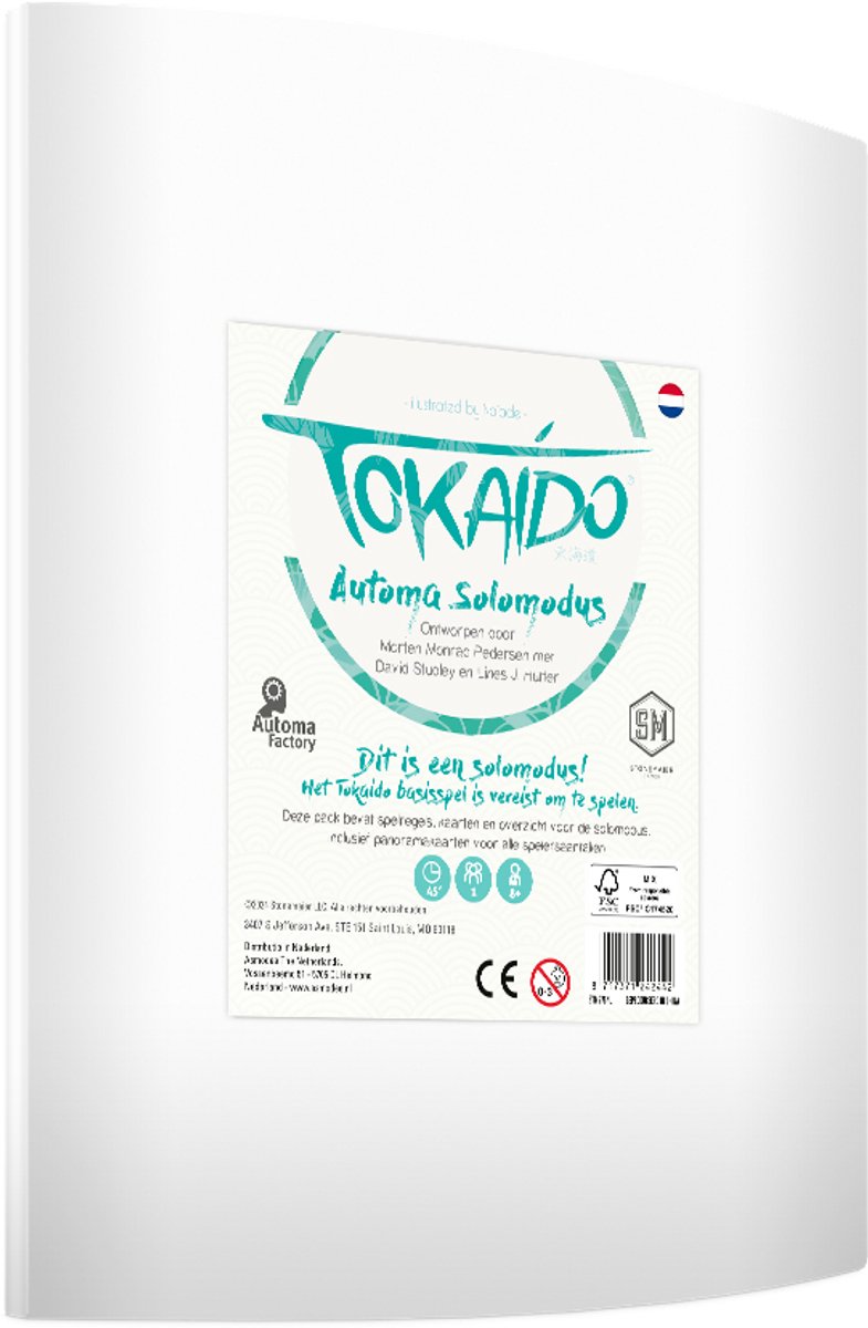 Asmodee Tokaido Automata Solomodus Brettspielerweiterung Solokarten.