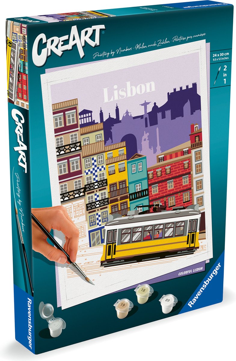 Ravensburger Kreart Painting bei Number - Lissabon