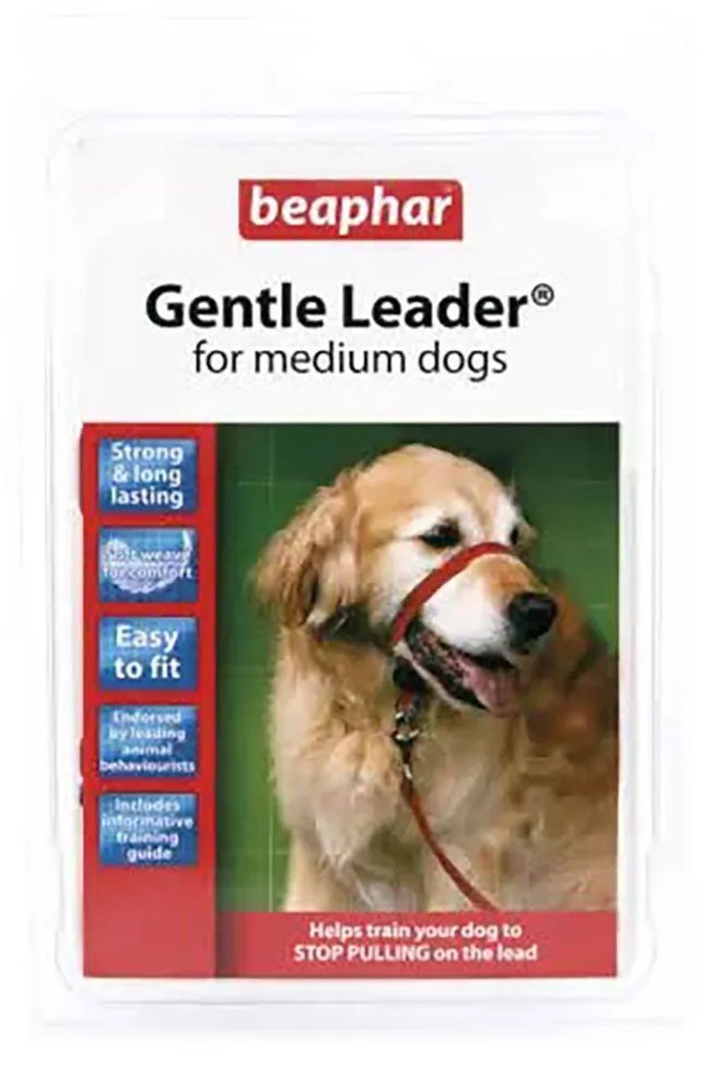 Beaphar sanftes Führungshalsband transparent m