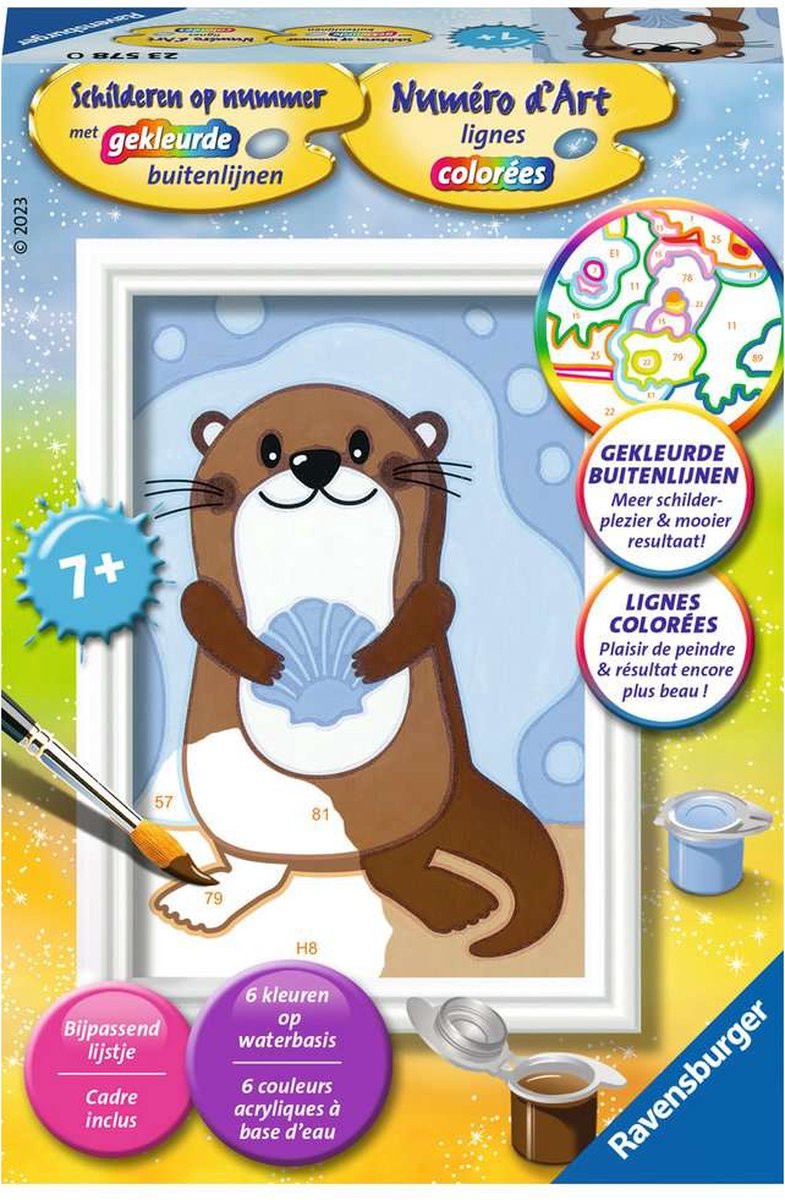 Ravensburger Gemälde nach Nummer - Otter